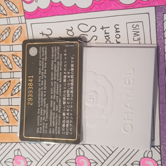 Chanel lambskin double fold handbag, in beige with gold hardware, and dusterbag. - Picture 2 of 7